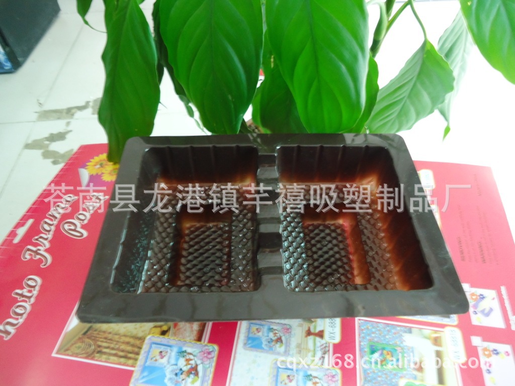 厂家供应手机托盒 冰淇淋杯盖  金色月饼托盒 笔记本植绒托盒