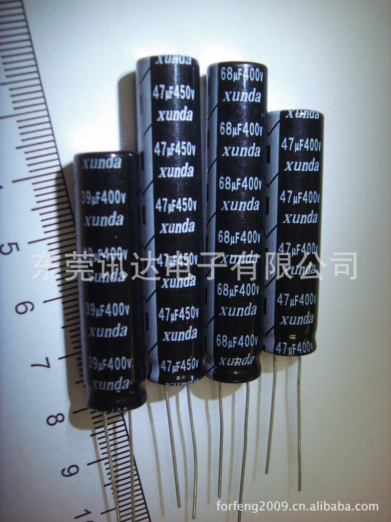 47uf450v 10*50mm细长铅笔形电解电容长条电容