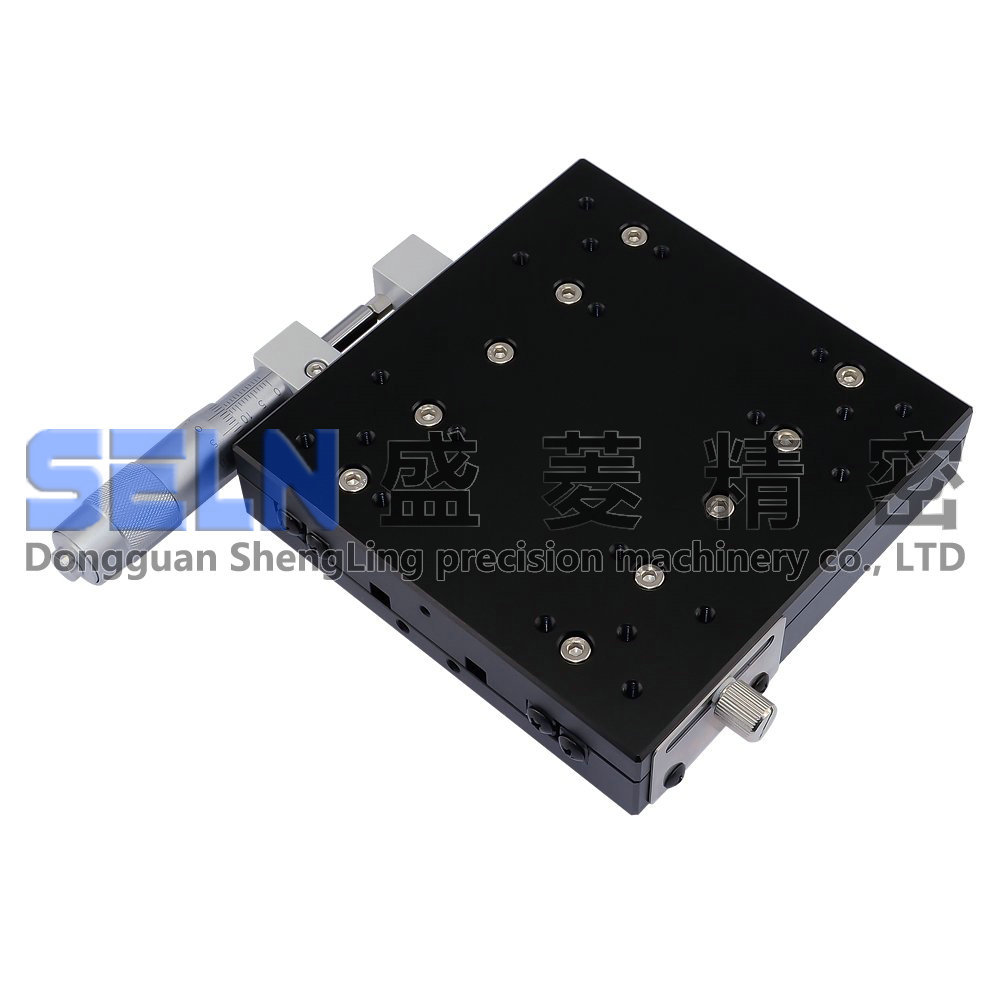 供应 125*125 X轴 微调架 手动可调平台  LX125-L型手动位移平台