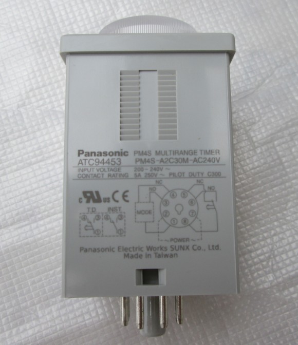 继电器 ATC94453 / PM4S-A2C30M-AC240V  多量程定时器