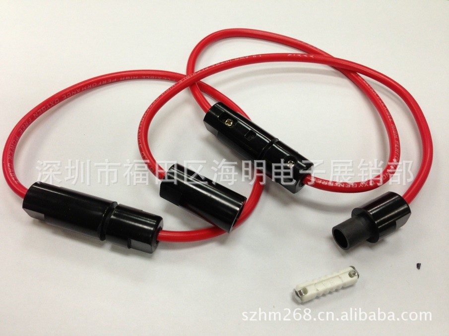 电流保险座保险夹  汽车插片保险座,东欧式保险丝座