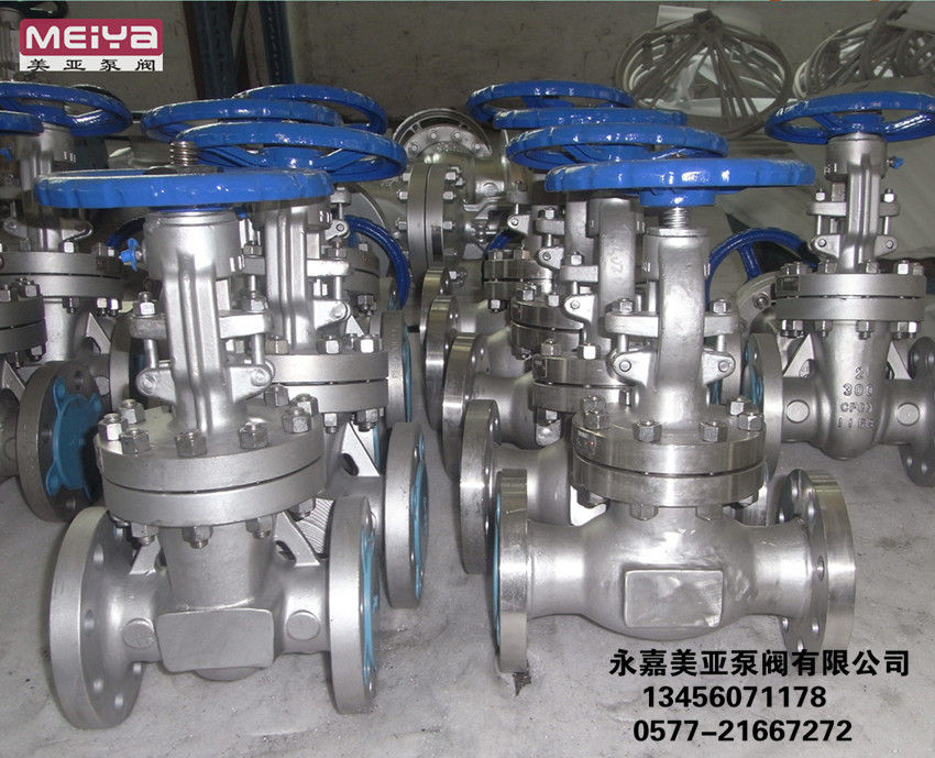 美亚不锈钢闸阀 耐温600度闸阀 耐高温闸阀