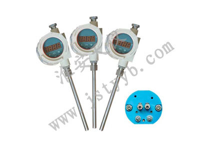 一体化热电阻温度变送器热电偶温度变送器 4-20mA输出 就地显示