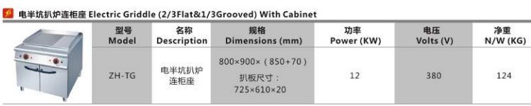 ZH-TG规格参数