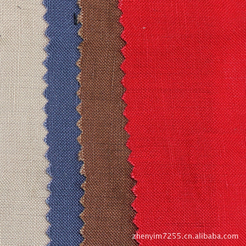 M-169人棉麻混纺服装面料