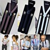 wholesale Elastic Elastic force Suspenders Clamp rompers Short skirt cowboy shorts trousers wide 1.5cm