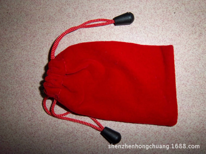 高档绒布袋 手机绒布袋 移动电源绒布袋