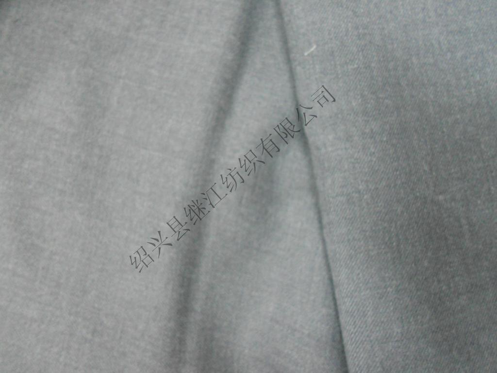 现货西装面料TR 120*90哔叽拉毛商务精纺正装衬衫抗皱