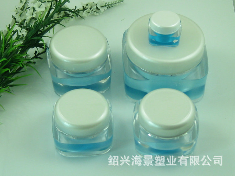 膏霜瓶塑料 专业出售 老四方膏霜瓶整套