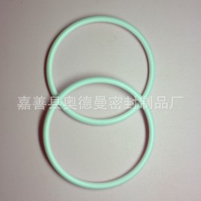 专业生产聚四氟乙烯双层包覆O型圈PTFE包覆双层有缝白色O型圈厂家
