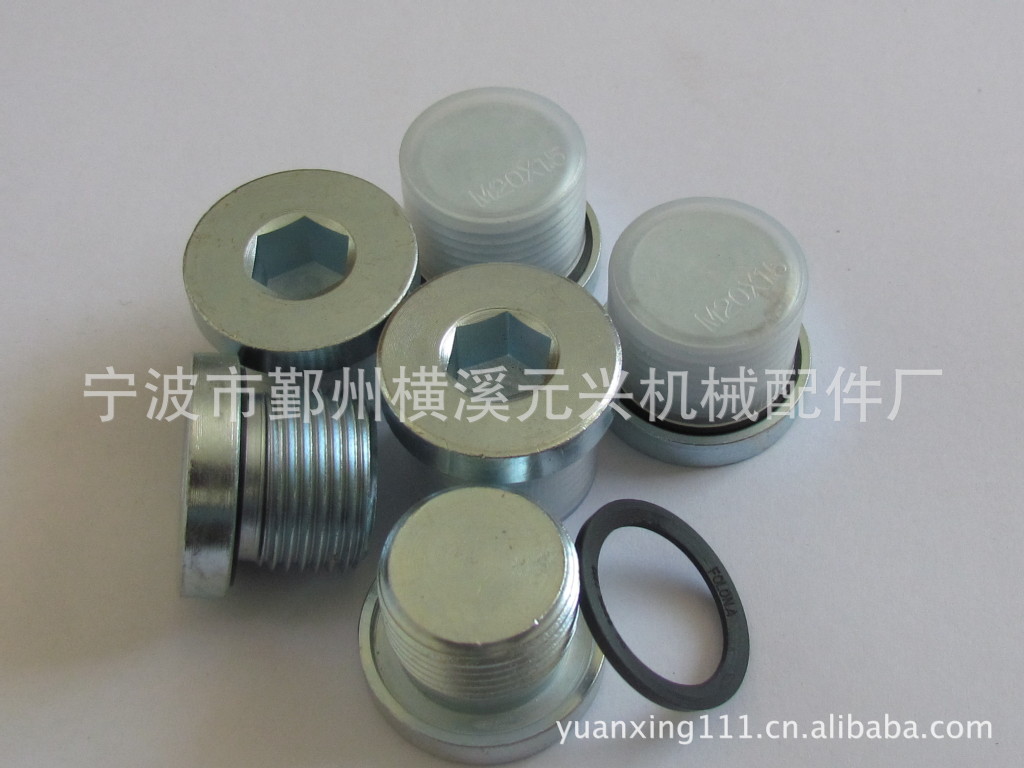 专业生产高品质高压堵头 密封内六角 弹性堵头 M20