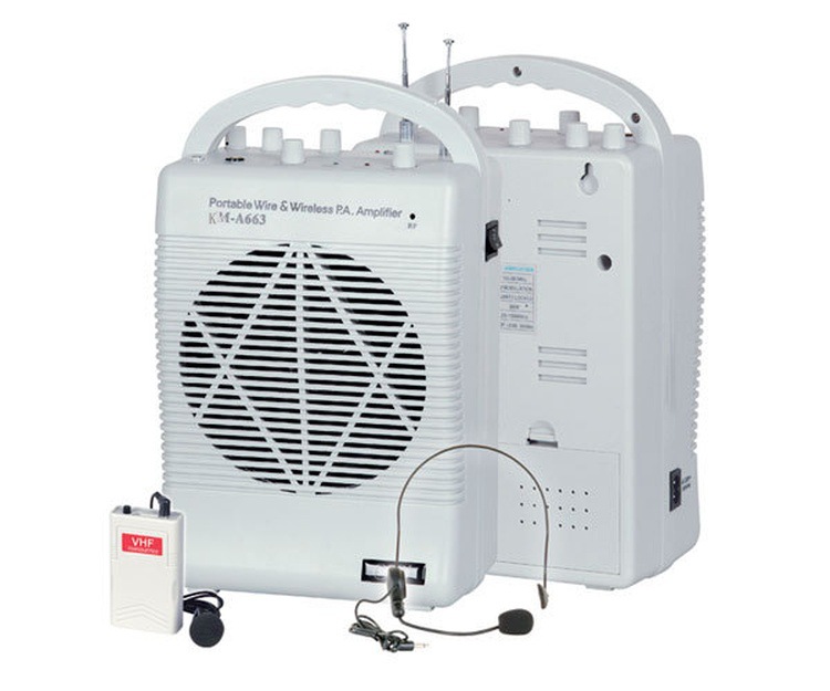 无线两用便携式教学扩音机教学体操军训旅游喊话|ru