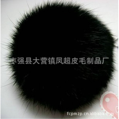 Manufactor Direct selling colour Specifications 10cm Rabbit Maotu Hair ball Rabbit fur ball ornament