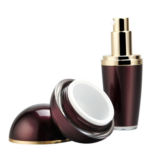 新品亚克力80ml球形乳液瓶