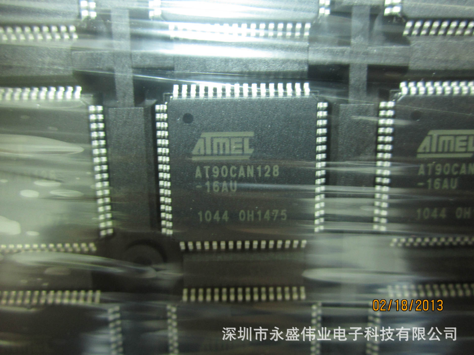 AT90CAN128-16AU - 芯片 微控制器 AVR 128K闪存 盘装45只