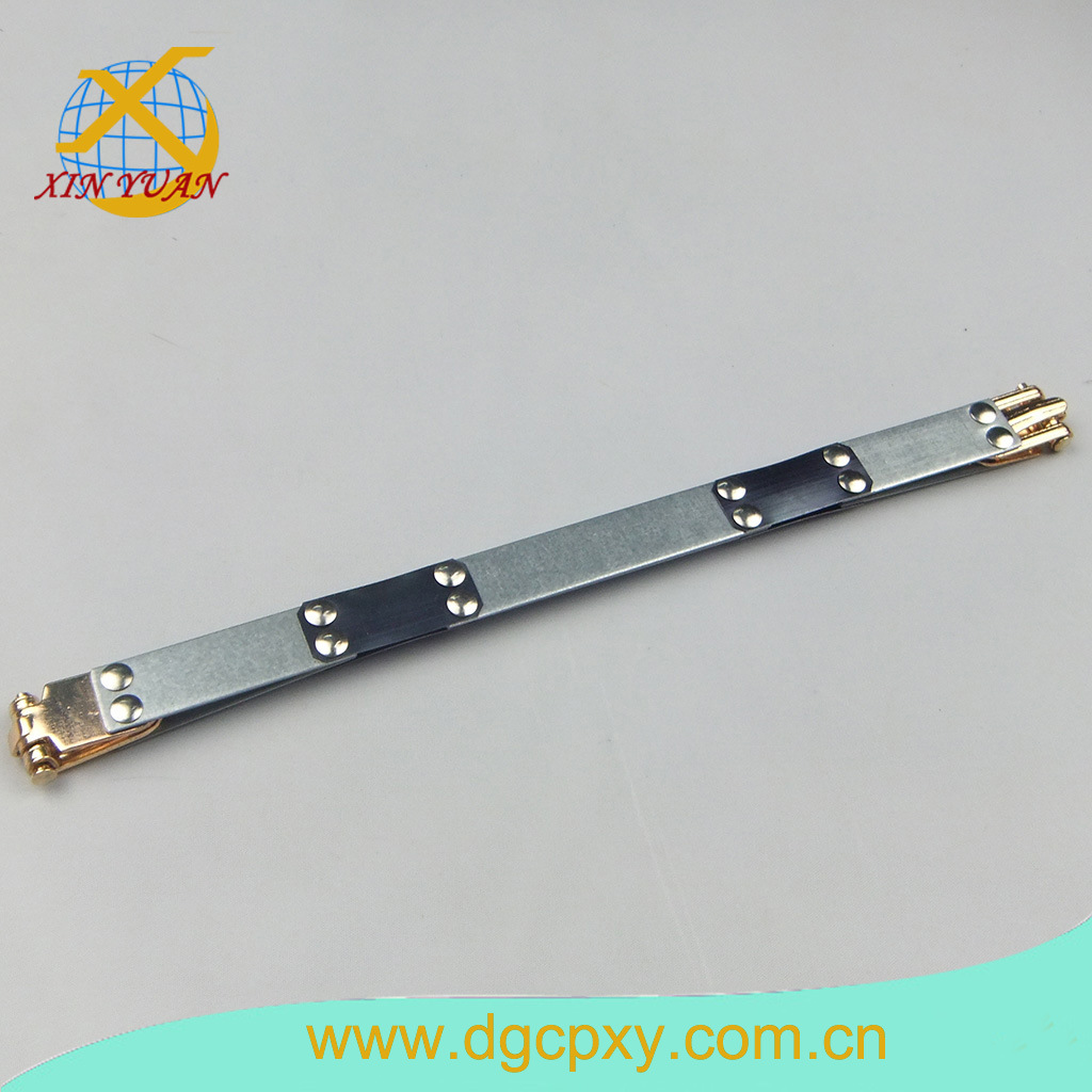 昕源五金厂供应手袋弹片夹 锰片夹包包夹子定做欢迎咨询