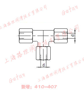 【官方授权】SKF VOGEL /褔鸟/410-407三通卡套接头|ms