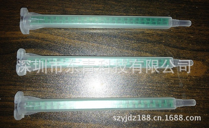 混合管混胶头点胶嘴混料杆螺旋管螺旋棒方形6-24