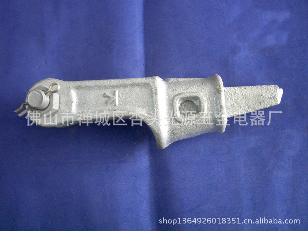 电力工程输电线路架空转用电力金具热镀锌国标NX-1楔形线夹