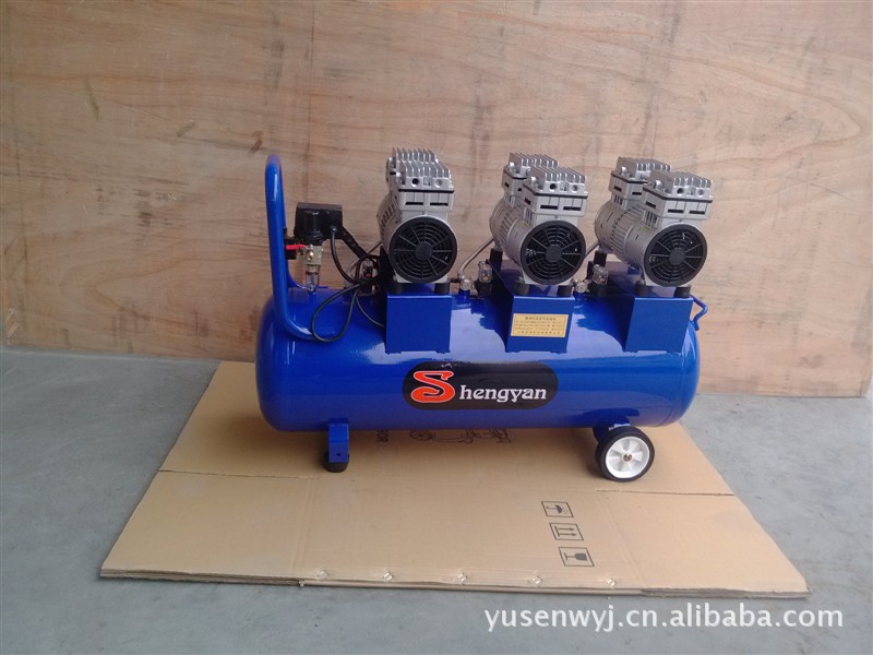 100L牙科椅配套一拖六无油空气压缩机