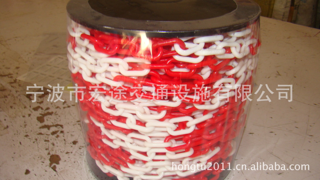 厂家直销8mm塑料链条 隔离链 防护链 宠物链 晒衣链 (图)