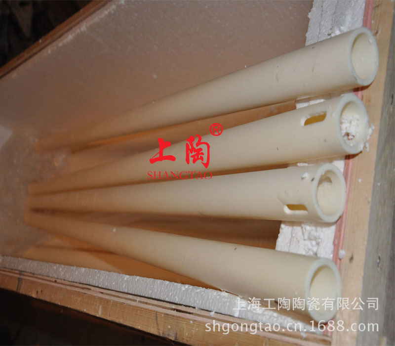 厂家供应95% 99% 99.5% 氧化铝陶瓷管，刚玉管，陶瓷棒