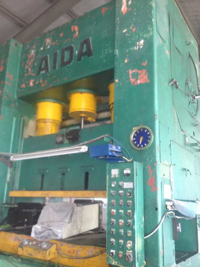 二手AIDA-200龙门冲床  AIDA龙门冲床200T  日本二手AIDA双轴