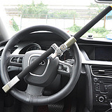 奥克龙汽车方向盘锁  防盗锁 车内防盗锁可调节伸缩多功能防盗锁|ru