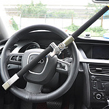 奥克龙汽车方向盘锁  防盗锁 车内防盗锁可调节伸缩多功能防盗锁|ru