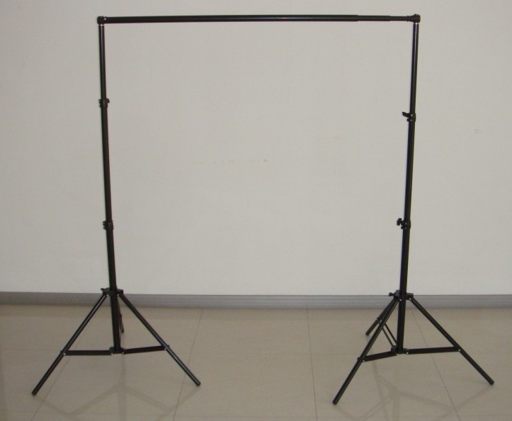 2.8*3米摄影背景架 背景布架影棚龙门架淘宝服装人像配伸缩横杆