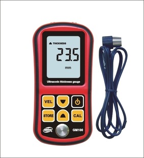 标智牌GM100钢板/玻璃/塑料超声波测厚仪/1.2-220mm