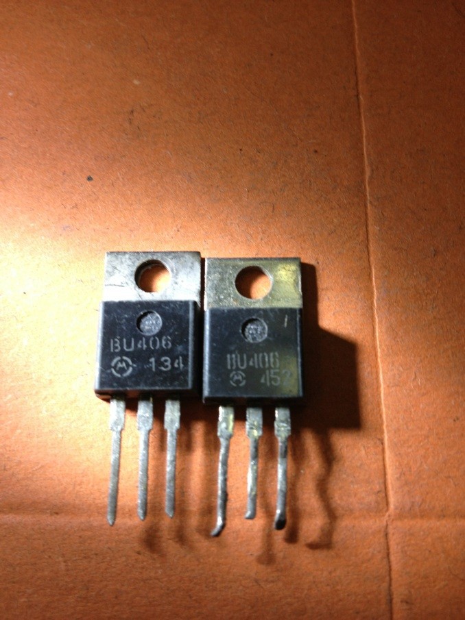 专营三极管批发BU406仪器测试 质量保证