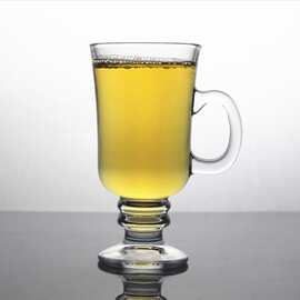 玻璃咖啡杯爱尔兰咖啡杯奶茶杯热饮杯高白料拿铁杯精致礼盒