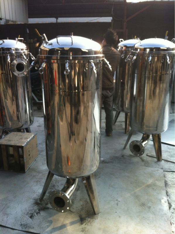 不锈钢袋式过滤机 单袋机 多袋机 袋式过滤器