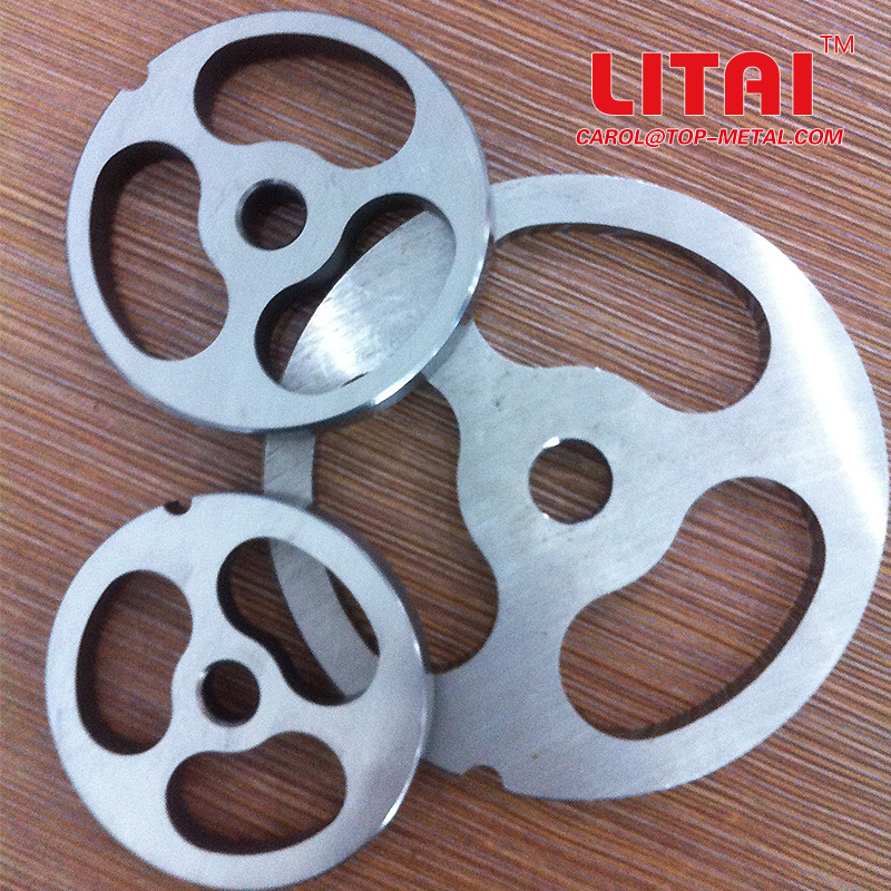 绞肉机配套异型孔无吉盘 绞肉机圆盘 浇铸工艺