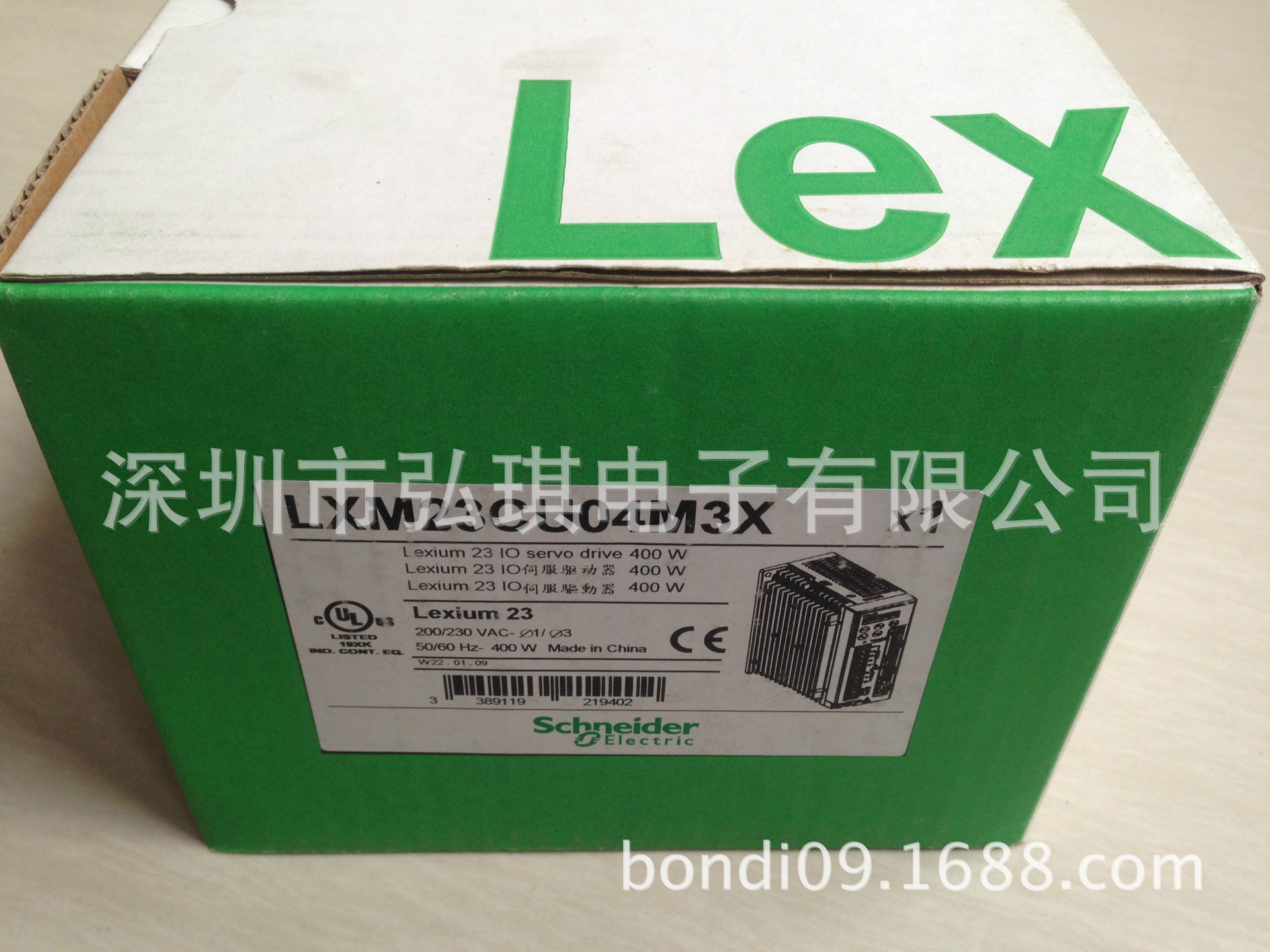 LXM23AU45M3X Lexium 23 A 伺服驱动器 4.5 Kw