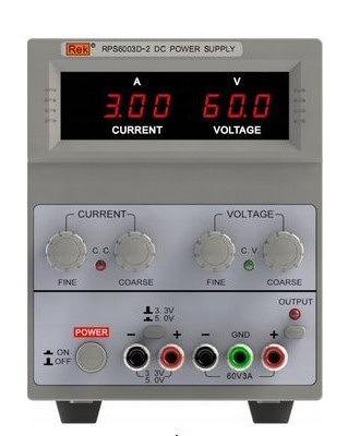 美瑞克RPS6003D-2数显直流稳压电源 单路可调60V
