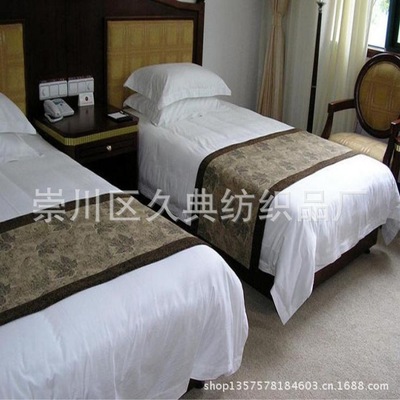 hotel Bedclothes hotel Linen pure cotton Jet 60 hotel pure cotton wear-resisting hotel sheet wholesale