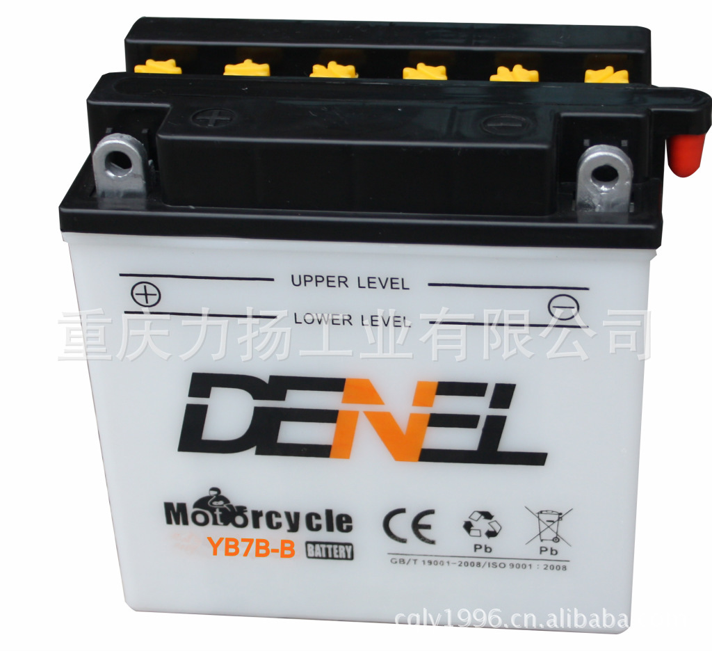 摩托车电池厂家  力扬电池 YB高性能 YB7B-B摩托车蓄电池