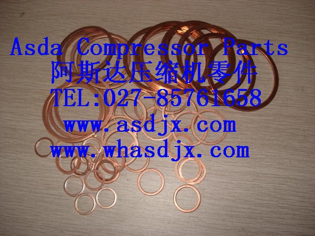 M8紫铜垫圈现货供应8X12X1.5 