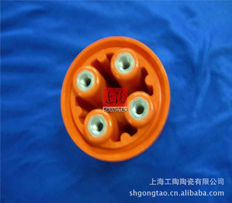 耐高压瓷瓶绝缘子 陶瓷隔离柱 绝缘瓷瓶绝缘柱(图)