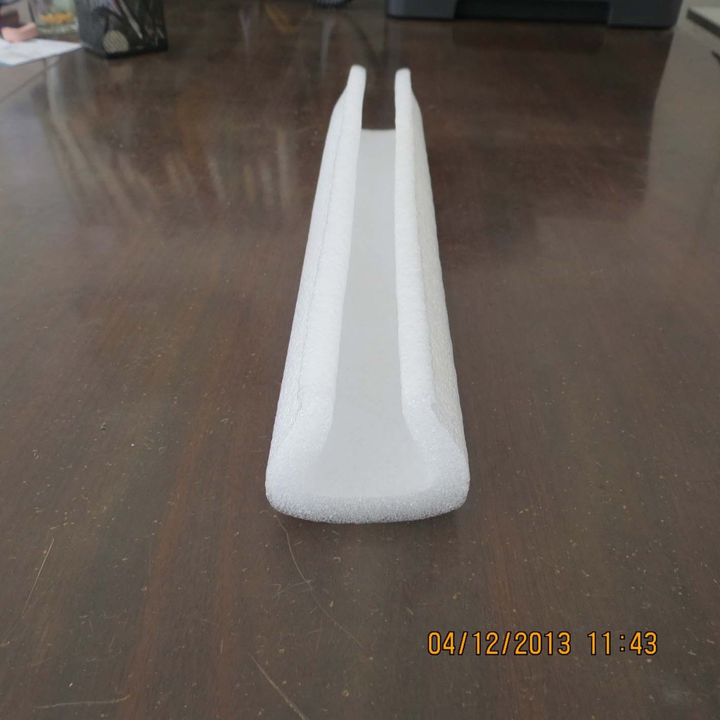 Environmentally friendly pearl cotton baby bumper strips