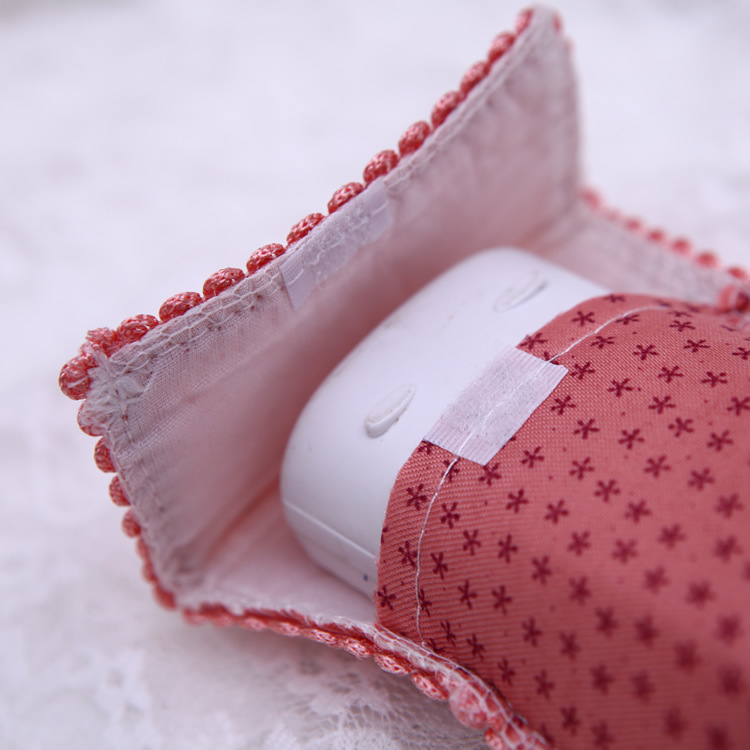 满天星红色遥控套细节3