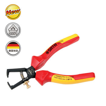 SATA世达工具 VDE绝缘耐压剥线钳 6 *160mm   72630