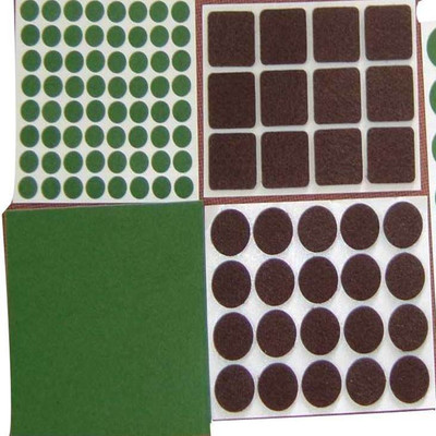 盛海毛毡厂家供应家具毛毡垫 毛毡脚垫 多种规格不干胶纸毛毡垫|ru