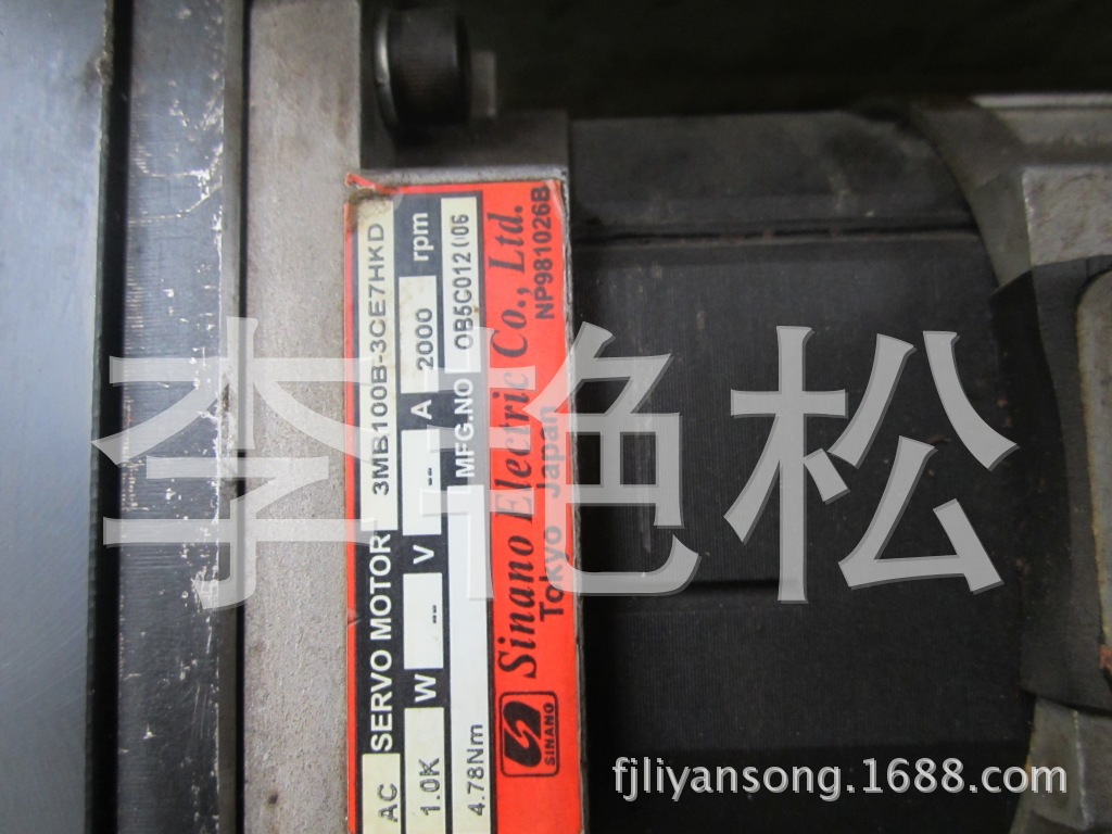 SINANO伺服电机3MB100B-3CE7HKD,信浓伺服电机3MB100B-3CE7HKD