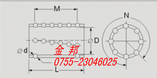 AMS標準型鋁合金鋼珠套