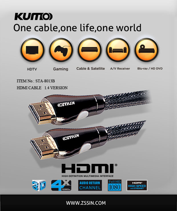 厂家直销HDMI线，HDMI电脑线，HDMI高清线，支持3D