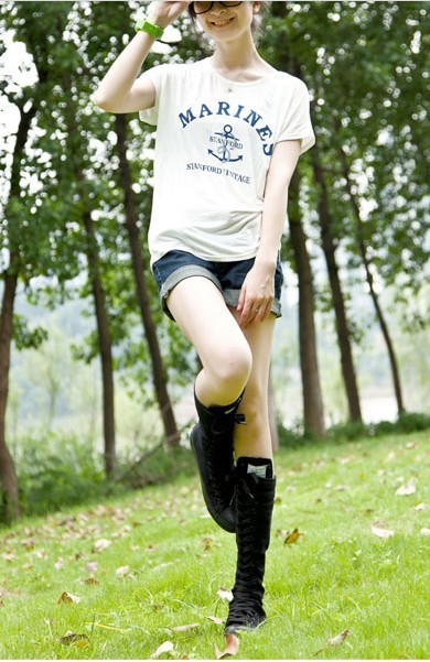 Bottes femme en Toile - Ref 3354739 Image 3