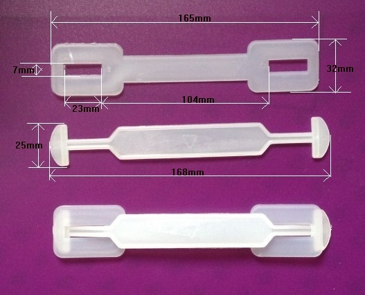 供应透明纸箱塑料提手,牛奶箱塑料提手,纸盒礼品盒 塑料提手 加厚